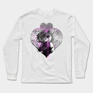 Nier Automata 2B neon love Long Sleeve T-Shirt